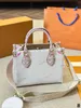 5A 2024 new goddess bag fashionable pink embossed series handheld tote bag designer ladies travel essential shoulder crossbody bag coin shopping bag