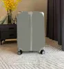 Suitcase Pc Riw All-aluminium Alloy Thickened Aluminium Models Universal Mute Wheel Large-capacity Brand Case Luggage Travel 240109