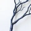 Dekorativa blommor bladsimulering trädgren dekoration 35 cm konst plastväxt hem pro topp hög kvalitet