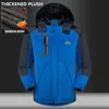 men's Mountain Snow Coats Winter Warm Waterproof Ski Jackets Hooded Windbreakers Windproof Raincoats Fleece Lined Bomber Jackets a55T#