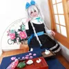 Collant e calza con reggicalze anime Heroine Anarchy Stocking Lolita Black maid Dr Wig Costume Cosplay donna Suit Uniform e705 #