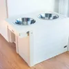 Dog Apparel Pet Food Storage Table For Medium And Large Dogs