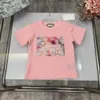 Popular baby T-shirt kids designer clothes Short Sleeve child tshirt Size 100-150 CM 3D pattern printing girls boys tees 24Mar