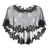 Scarves Bridal Lace Shawl Fashion Party Casual Wedding Cape Tulle Summer Evening Dress Women