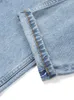 SIMOWOD HIGH Standard Series 2024 Spring Nowe zwykłe proste dżinsy Mężczyźni 13,7 uncji dżinsowe spodnie i5fl#