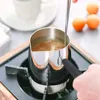Kookgerei Sets 600ML Turkse koffiepot Roestvrij staal Melk en warmere chocoladeboter Smelten met hittebestendig handvat