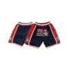 men's 1992 Usa Basketball shorts Color White Navy Logo Are Stitched Q6mD#