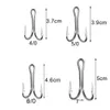 Fishing Hooks 20Pcs Stainless Steel Double Big Strong Sharp Fish Hook Size 4/0 5/0 6/0 7/0 8/0 9/0 230630 Drop Delivery Dhwkz