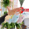 Kawaii kleine dolfijn pluche knuffels schattige sleutelhanger hanger bruidsboeket decor accessoires pop sleutelhanger speelgoed