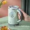 Portable Electric Kettle Insulated 800ml 600W 220V EU Plug Double Layer Stainless Steel Fast Water Boiler Cordless for Travel 240328