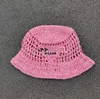 Chapéu de palha de designer de balde para homens e mulheres pescadores baldes chapéus chapéus clássicos versáteis sunhats pescando protetora solar