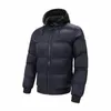 Nouveaux hommes hiver chaud imperméable coupe-vent Parkas veste manteau automne hommes à capuche décontracté marque solide vêtements d'extérieur Parkas vestes mâle L99E #