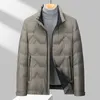 2023 new arrival winter jacket 90% white duck down jackets men,mens fi thicken m parkas trench coat size M-4XL 34sT#