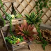 Dekoratif Çiçekler Succulents Bitkiler Yapay Aloe Bitki Büyük Sahte Olmayan Premium Crafting DIY yeşillik dekoru kapalı dış mekan için