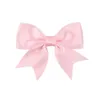 Mädchen-Bowknot-Haarspangen, Alligator-Haarnadeln, Ripsband, Schleifen, Kinder-Haar-Accessoires, Baby-Kind-Boutique-Bogen-Haarspange, einfarbig