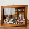 Miniatures Tiny Library Bibliothèque en bois Miniature Libris secouez votre cadeau d'anxiété Gift Anti Anxiété ACCESSOIRES