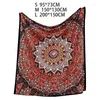 Tapices 1pc Rectángulo Tapiz Colgante de pared Mandala Hippie Gypsy Bedspread Throw Bohemian Cover