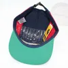 Gorra de béisbol de ala plana de cinco paneles, gorra ajustable de secado rápido con Cierre trasero, gorras de camionero planas urbanas, gorras de béisbol de Hip Hop para hombres