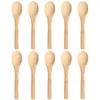 Spoons Tiny Wooden Kitchen Lightweight Multi-Purpose Condiments For Sugar Spices Seasoning Coffee