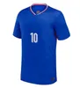 24 25 Club francese Set completi BENZEMA maglie da calcio GIROUD MBAPPE GRIEZMANN SALIBA PAVARD KANTE Maillot de foot equipe Maillots kit bambini donna Maglia da calcio uomo8899