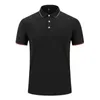 Camisa polo personalizada masculina verão shorts manga contraste cor roupas de negócios luxo camiseta impressão 240320