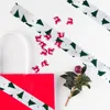 Party Decoration Christmas Tree Packaging Ribbons Xmas Gifts Ribbon For Gift Wrapping DIY Box Printing 10 Pcs