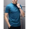 Camiseta de cuello alto para hombre clásico con estilo Primavera Verano Modelo suave y cómodo Ropa de golf cómoda Hombres Camisa normal Hombre s9NO #