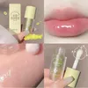 Crystal jelly lipstick moisturizing lipstick gloss coating used for cute cosmetic lipstick coloring transparent serum fruit lipstick cosmetics 240313