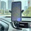 Car Holder Phone In Air Vent Hook Support Gps Stand 360 Degree Portable Mobile Drop Delivery 6E Automobiles Motorcycles Auto Electroni Otxzd