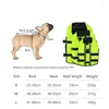 Jaqueta de colete de vestuário de vestuário de cachorro suprimentos de natação de animal de estimação ao ar livre