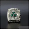 Três anéis de pedra moda esportes jóias 2008 boston basquete campeonato anel masculino para fãs eua tamanho 11 entrega gota dh6ka