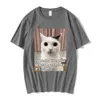 Vos balles vont exploser drôle chat Meme graphique T-shirt hommes Fi Hip Hop T-shirt décontracté Cott à manches courtes t-shirts unisexe P8b9 #