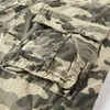 Trendy Summer Camoue Cargo Shorts Hommes Casual Tactique Boardshorts Streetwear Cott Pantalons Courts Poches Vêtements O4uC #