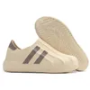 Мужские тапочки для женщин Мужские сандалии Adifom Superstars Triple White Olive Strata Flat Platform Foam Runner Purple 2024 Дизайнерские модные кроссовки Размер 5,5–12