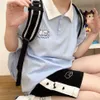 Solta mulher kawaii esportes shorts 2022 verão casual japonês bonito carto impressão y2k harajuku cintura alta shorts streetwear e1uk #