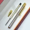 Ballpoint Pens Hurtowa wysokiej jakości Santos Series CT Metal Pen Mini Small Size Edition Office School School Pisanie Smooth Ball Dhmpe