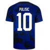 2024 USA Femmes Hommes Enfants Team Soccer Jersey PULISIC Mckennie REYNA AARONSON WEAH MUSAH MORRIS FERREIRA DEST MOORE WRIGHT YEDLIN Rodman Lavelle Maillot de football