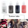 Maskin varm 15 ml mikroblading pigment för semi permanent smink ögonbryn bläck läppar ögon linje tatuering 4 färger manual tatuering penna pigment