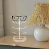 Płytki dekoracyjne okulary wyświetlacze okularowe okularowe Organizator 4-warstwowy stojak do przechowywania
