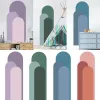 Adesivos arco adesivos de parede roxo verde azul boho morandi cor geométrica papel de parede crianças sala estar decalques pvc decoração interior casa