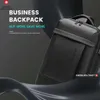 كيس سويسري سويسري جديد للسفر رجال الأعمال حقيبة USB قابلة للتوسيع سعة كبيرة 17 حقيبة ظهر محمول مقاومة للماء