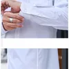 Nuovo Plus Size 9XL 8XL N-iring Mens Dr Camicia estiva Lg manica Solid Abbigliamento maschile Regular Fit Busin Camicie Camicia da uomo u6oL #