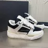 Designer sports shoes casual shoes luxury mesh leather bread thick soled shoes Men Women flat shoes lace up black white patchwork training shoes