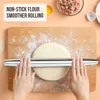 Baking Tools Walfos Stainless Steel Rolling Pin 304 Household Catching Dumpling Skin Hollow Nonstick Pressing Tool