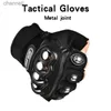 Tactical Gloves NEW Self Defense manopla defensa personal autodefensa gloves Metal joint protection Boxing safety protector YQ240328