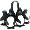 Multifunctionele pinguïnvorm keuken eieropbergrek eierkoker koelkast opbergplank eierkoker kookaccessoires