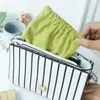 Storage Bags Pocket Cosmetic Bag Corduroy Elastic Self-Closing Pouches Waterproof Coin Purse For Makeup Lipstick Earphones Jewelry Organizer