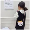 Fashion kids cartoon animal purse INS baby girls boys cute fox tiger bear single shoulder bag children messenger casual bags wallet Q7032