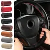 Steering Wheel Covers Ers Diy Handsewn Er Microfiber Fit Comfortable Elegant Protector For Cars Drop Delivery Automobiles Motorcycles Otuf8