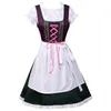 Plus Size Oktoberfest Dirndl Dr Femmes Bière allemande Taverne bavaroise Wench Waitr Maid Costumes Cosplay Carnival Party Dr n2Xf #